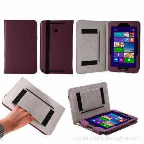 PU Book Style Case for Asus Vivo Tab Note 8 (With Hand Strap Function)